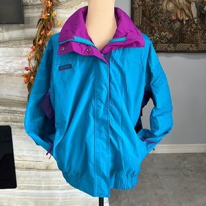 Columbia Bugaboo‎ Ski Snowboard Shell Sportswear Company Two Tone Jacket. L (A)